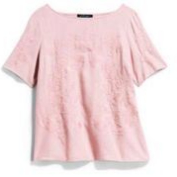 Faith + Zoe Barela Embroidered Linen Blend Top - Picture 5 of 8